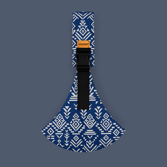 WildNest Carrier – Azura Pattern Blue